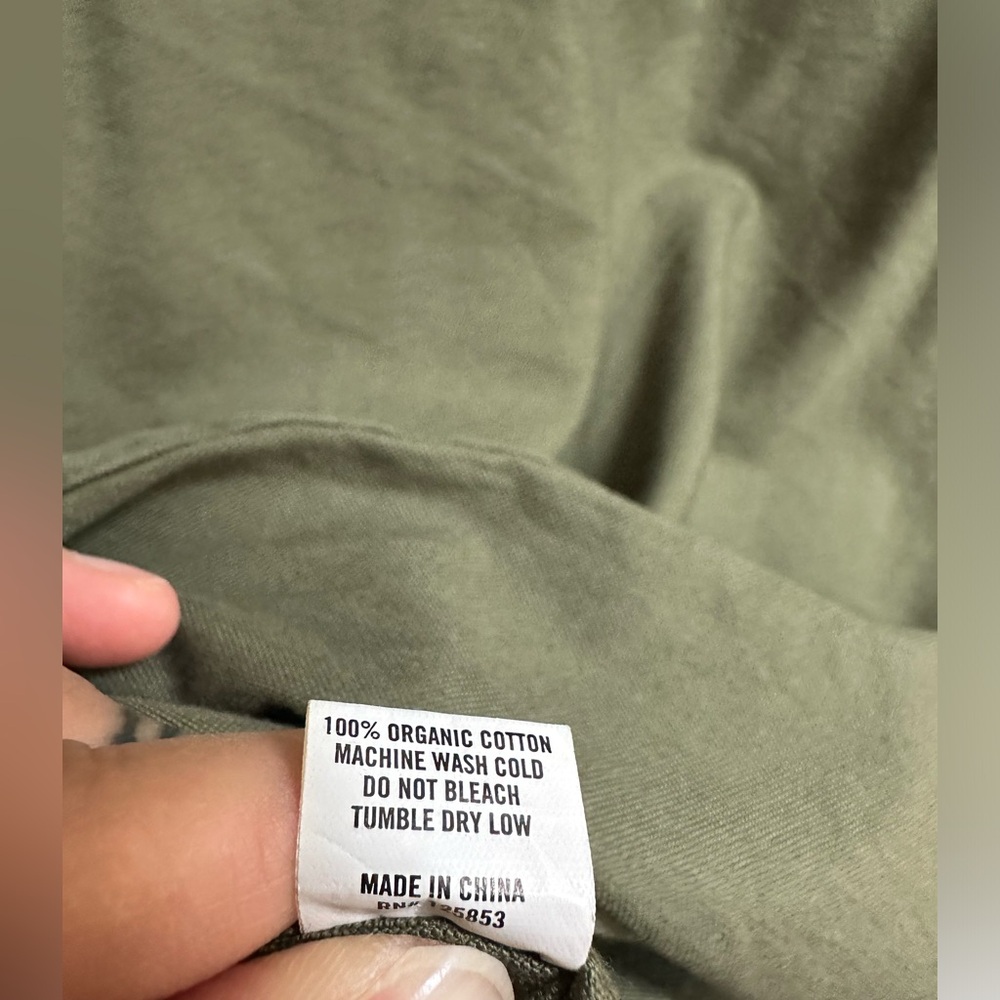 Taylor Stitch Olive Green Jack Oxford Shirt - Picture 4 of 4